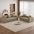 thumbnail image 1 of Rophefx Modern Upholstered Cloud Sofa, Chenille 2 Seater and 3 Seater Sofa Set Deep Seat Compression Couch, No Assembly Required, 1 of 7