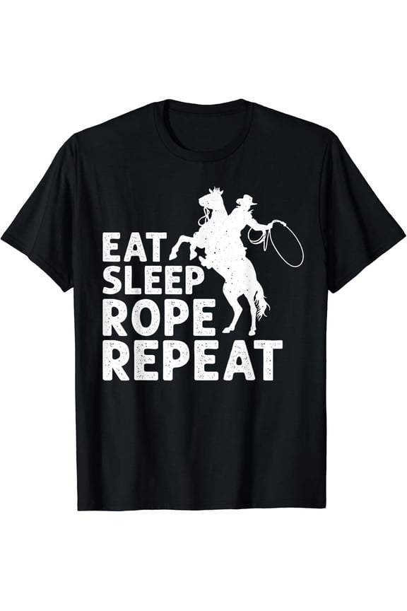 Roping Bull Rider Cowboy Rodeo Accessories T-Shirt
