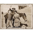 thumbnail image 1 of Roping Romeo L-R: Ben Turpin Slim Summerville Polly Moran On Lobbycard 1917 Movie Poster Masterprint, 1 of 2