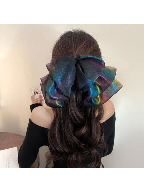 Gradient hair clip Girl bow hair clip bow hair clip multi-color bow hair clip