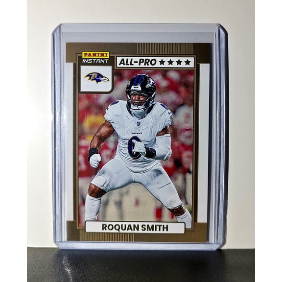 Roquan Smith 2024 All-Pro Panini NFL #19 Football Card Baltimore Ravens 1 of 101