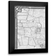 thumbnail image 1 of Roque, John 11x14 Black Modern Framed Museum Art Print Titled - Roque Sectional map of London 1748, 1 of 5