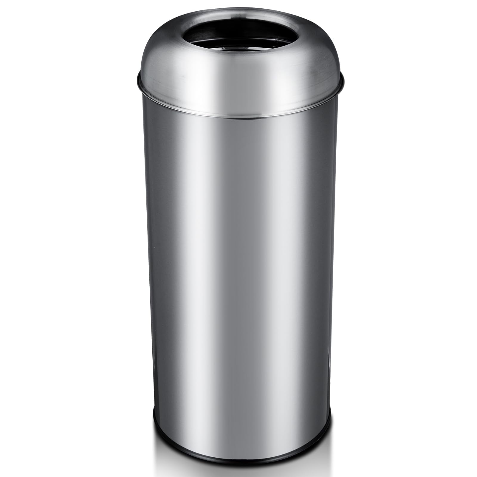 Roromall 17Gal/65L Open Top Trash Can Commercial Grade Heavy Duty Tall ...