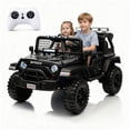 thumbnail image 1 of Roromall 24V 2-Seater Kids Electric Truck with Parent Remote Control, 4WD All-Terrain Ride-on Car for Toddlers & Kids, Dual Motor, Toy Car for Boys & Girls, 1 of 7
