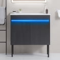 thumbnail image 1 of Roromall 30 W x 18" D Freestanding Bathroom Vanity with Sink Storage Space Bathroom Vanity Cabinet, 1 of 9