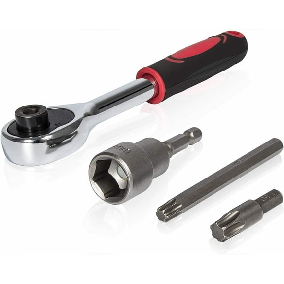 Roromall 4PCS Hard Top And Door Removal Wrench Tool Set Seat Engine Quick Release Wrench Tool Kit