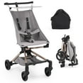 thumbnail image 1 of Roromall Lightweight Baby Stroller for Toddlers, Stroller for Airplane with Carry Bag and One-Handed Folding Baby Stroller, Compact Stroller with Adjustable Awning, 3-Point Belts and Safety Lock, 1 of 8