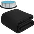 thumbnail image 1 of Roromall Pool Liners 15ft/18ft/24ft Round, Pool Pads for Above Ground Pools, Strong Geotextile Material Prevent Punctures by Roots, Rocks and Grass, Enhances Swimming Comfort, 1 of 7