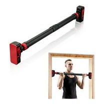 Roromall Pull Up Bar for Doorway - Adjustable No Screws Chin Up Bar for Home Gym, 440 LBS Max Load, with Level Meter & Anti-Slip Design for Strength Training