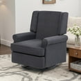 thumbnail image 1 of Roromall Swivel Rocker Chair, Nursery Glider Chair, Nursery Rocking Chairs with Upholstered, Glider Rocking Chair for Living Room, Office, Bedroom, 1 of 6