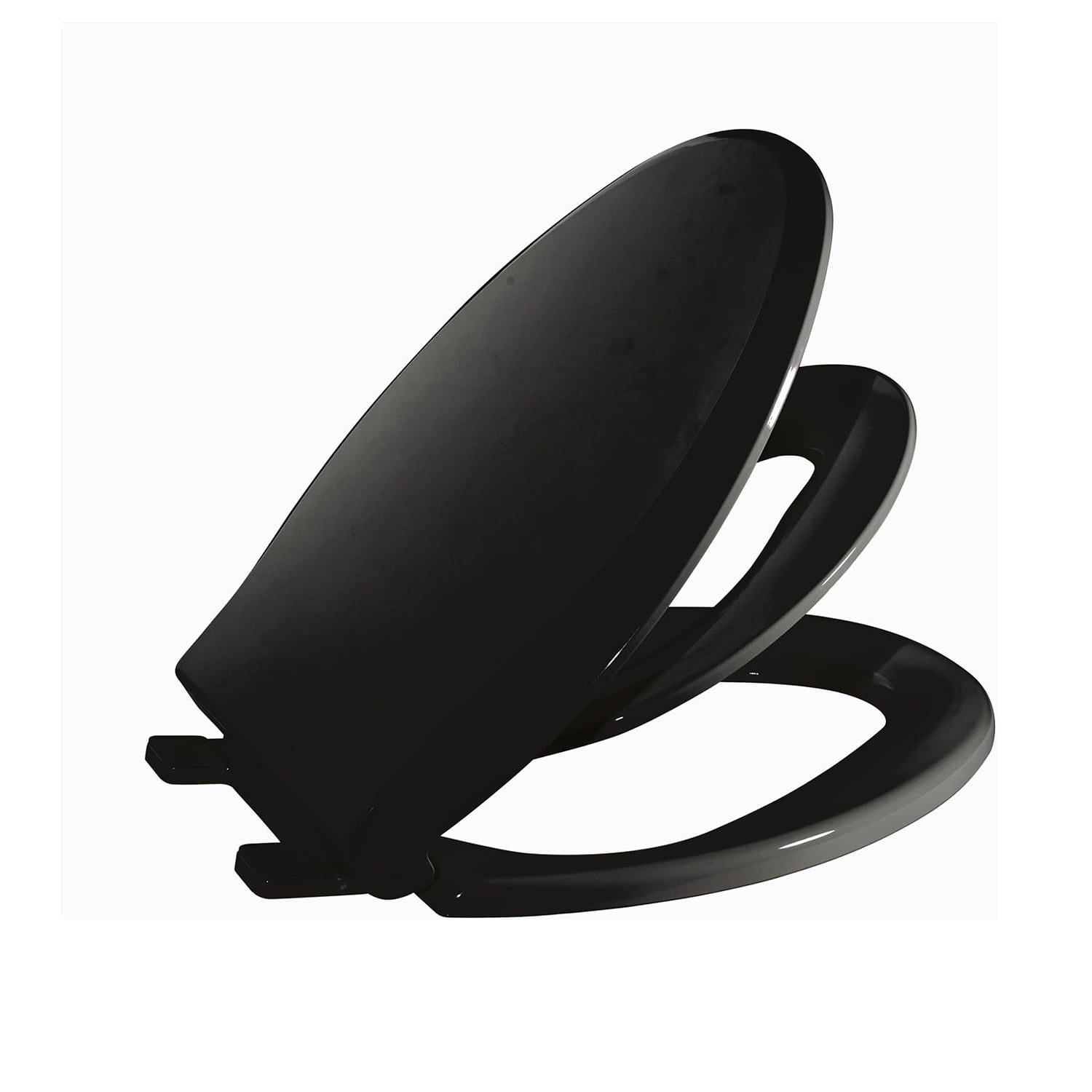 Roromall Toilet Seat, Round/Elongated Toilet Seat with Toddler Seat Built-in, Potty Training Toilet Seat Round Fits Both Adult and Child, with Slow Close and Magnets