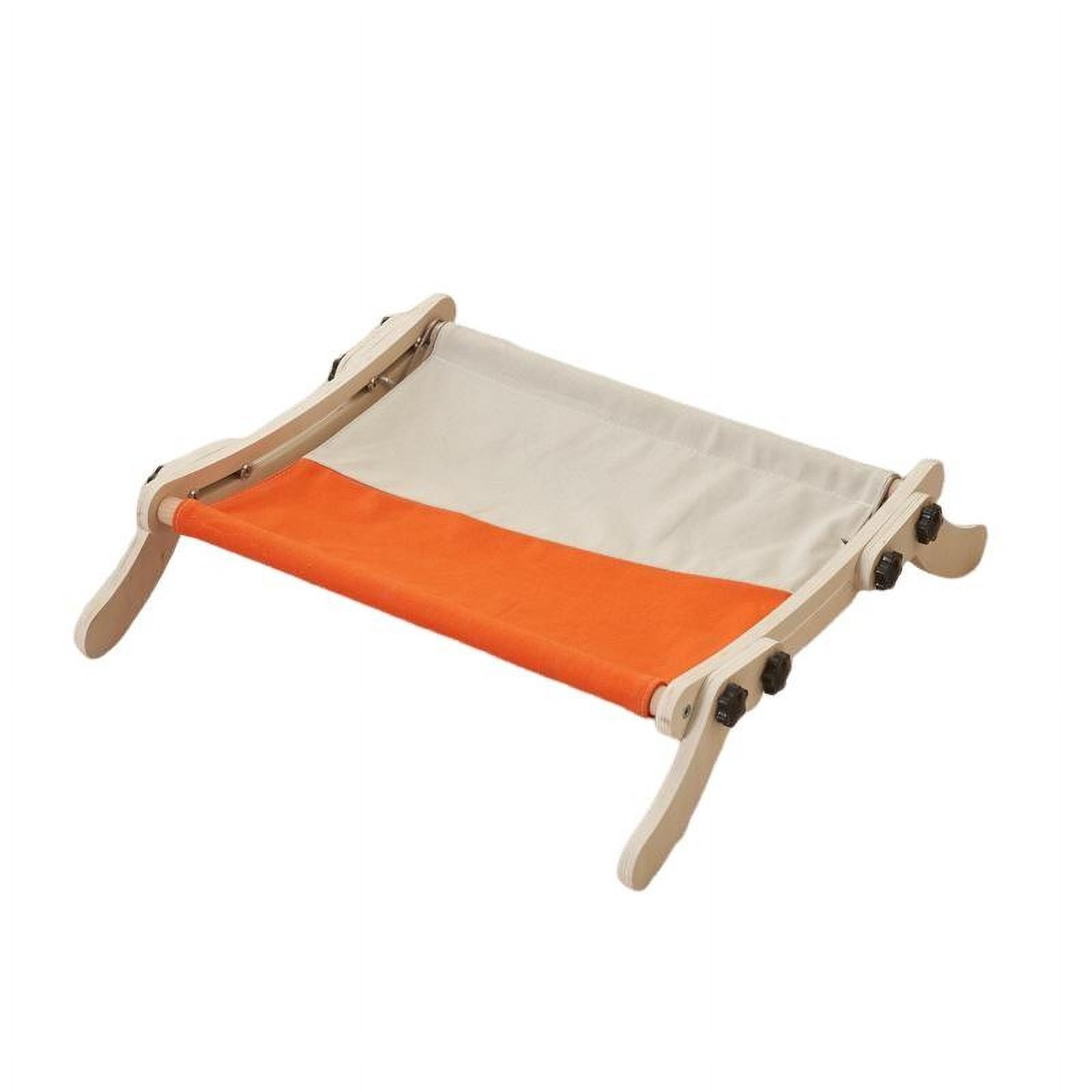Roromall Wooden Cat Beds Cat Hammock Bed Adjustable Cat Radiator Beds Cat Window Beds Holds Up 18kg, Dual-use Cat Window Hammock for Kitten and Small Animal