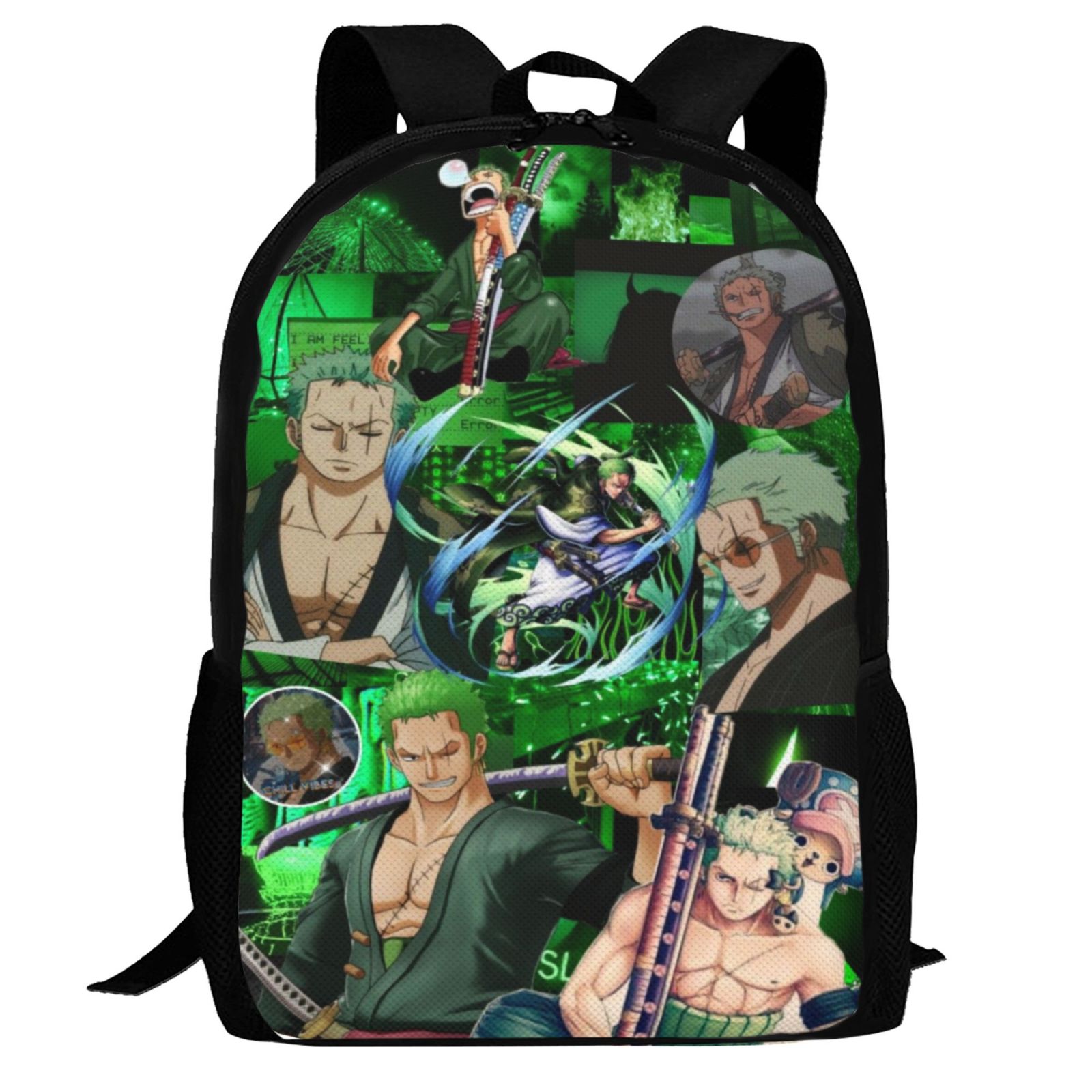 Roronoa Zoro Backpack,3d Print Laptop Backpack Lightweight Casual ...