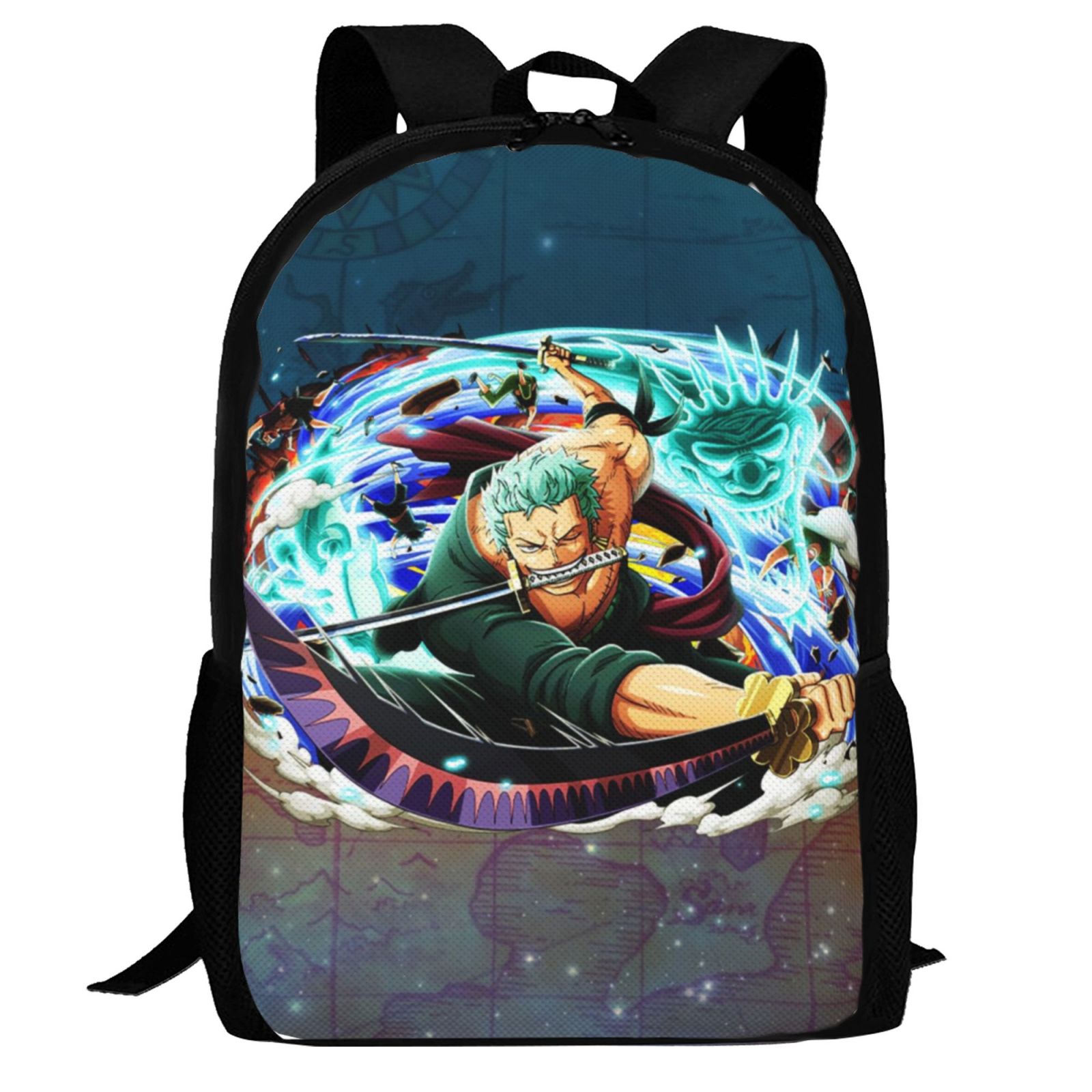 Roronoa Zoro Backpack,3d Print Laptop Backpack Lightweight Casual ...