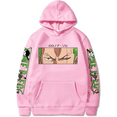 thumbnail image 1 of Roronoa Zoro Hoodie Casual Clothes Pirate Hunter Long Sleeve Sweatshirt, 1 of 3