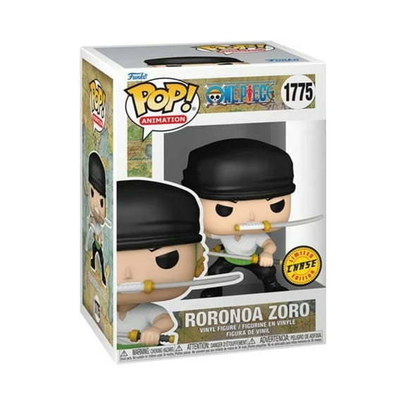 Roronoa Zoro with Sword Funko Pop! Animation One Piece 1775 - Chase L.E Vinyl Figure with Box