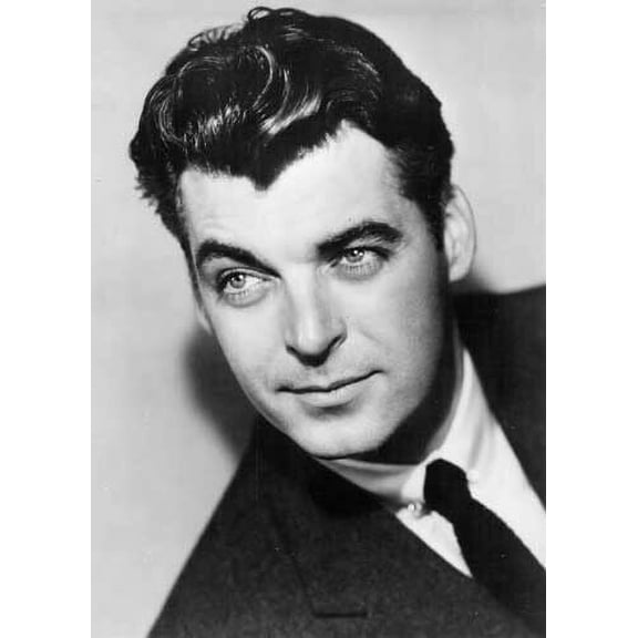 Rory Calhoun tough guy pose A Bullet is Waiting 5x7 inch photo