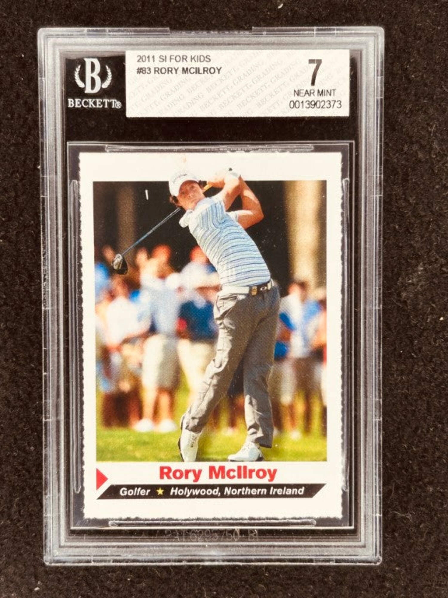 Rory McIlroy 2011 Sports Illustrated for Kids golf Rookie Card graded ...