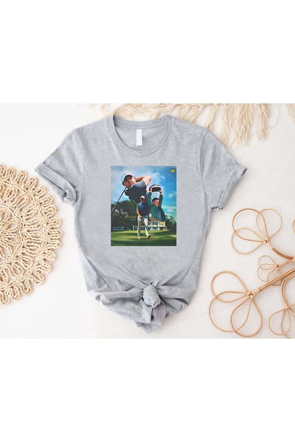 Rory McIlroy T-Shirt, Rory Mcilroy Masters Tournament Golf 2025 Shirt,Augusta National Championst Tee, Trending Shirt,Rory McIlroy Fan Shirt All Size S-5Xl