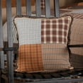 thumbnail image 1 of VHC Brands Rustic & Lodge Farmhouse Pillows & Throws-Rory Grey Patchwork 18" x 18" Pillow, 18x18, 1 of 3