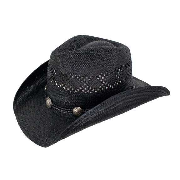 Rory Straw Western Drifter Cowboy Hat