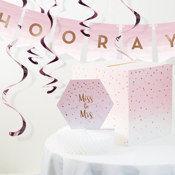 Rosé All Day Bridal Shower Decorations Kit