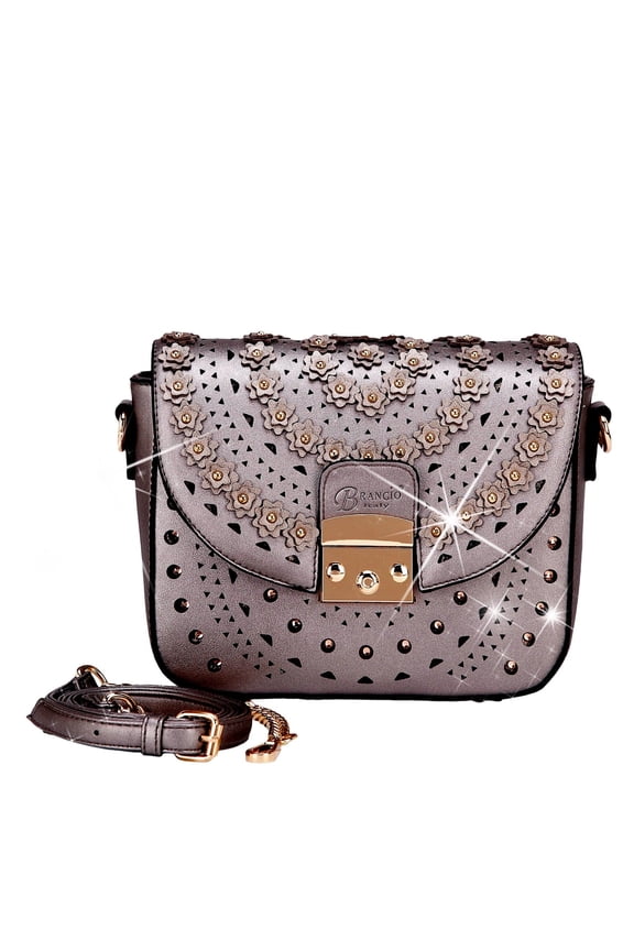 Ros� Celestial Star �Crystal Designer Crossbody Bag