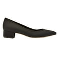 thumbnail image 1 of Ros Hommerson Heidi Ii Women Dress Pump In Black Micro, 1 of 7