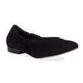 thumbnail image 1 of Ros Hommerson Ramsey Women's Flat Slip-on Shoes In Black Suede, 1 of 6