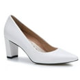 thumbnail image 1 of Ros Hommerson Samantha Women's Pump Shoes In White, 1 of 6