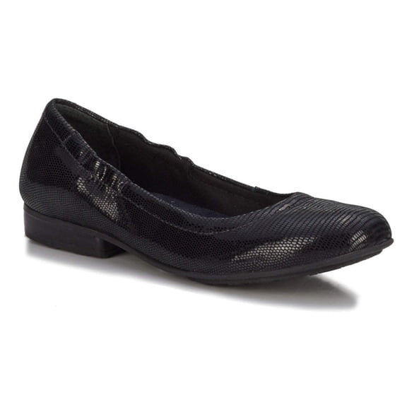 Ros Hommerson Tess Women's Flat Slip-on Shoes In Black Print