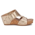 thumbnail image 1 of Ros Hommerson Thea Women's Adjustable Buckle Sandal In Gold, 1 of 7