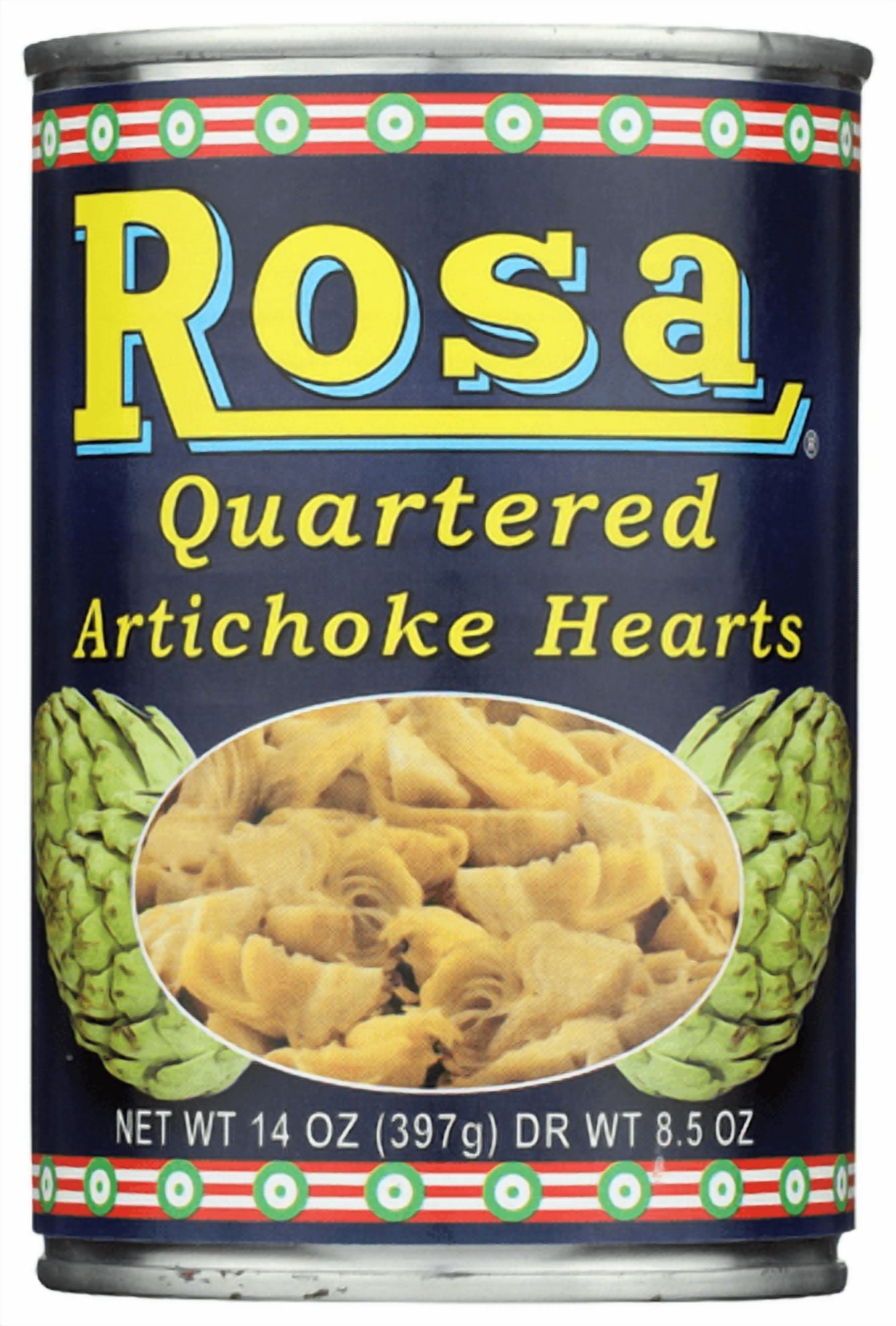 Rosa Artichoke Hearts Quartered 14 oz (Pack of 12)