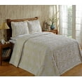 thumbnail image 1 of Rosa Bed Spread Twin 81x110 Natural, 1 of 2