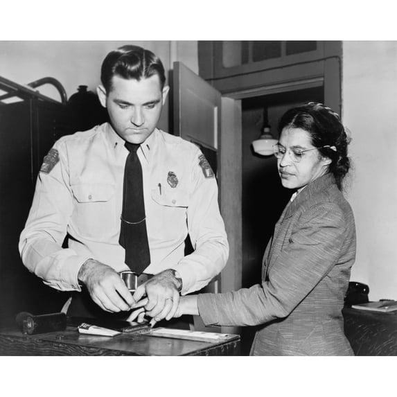 Rosa Parks History Poster Print