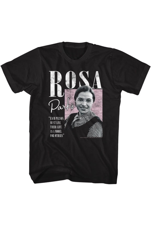 Rosa Parks Model For Others Black T-Shirt