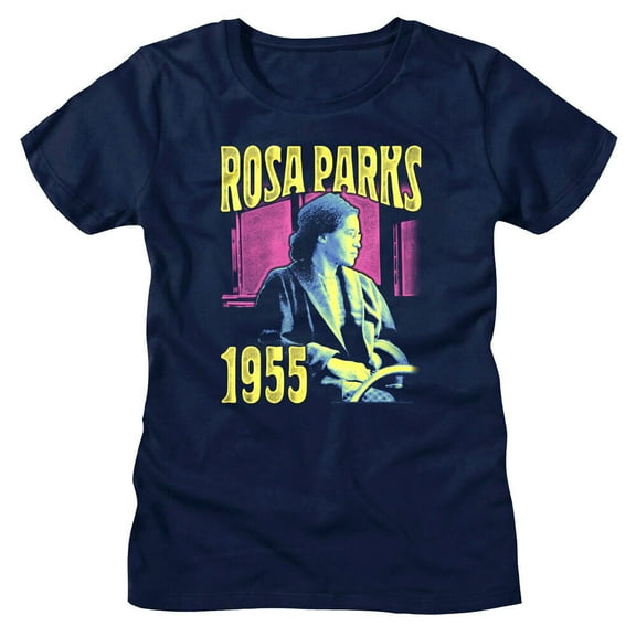 Rosa Parks Neon Bus Seat Women's T Shirt (XL)