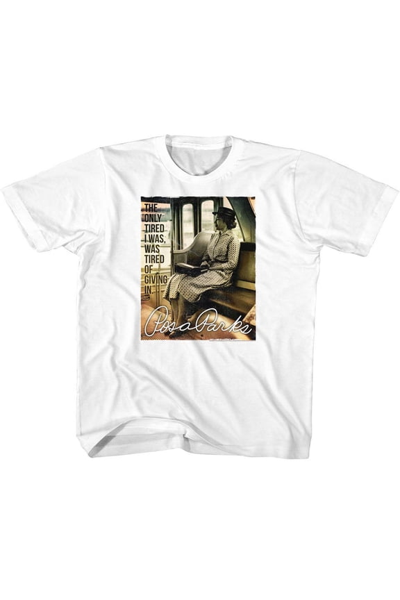 Rosa Parks The Only Tired White Youth T-Shirt