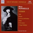 thumbnail image 1 of Rosa Ponselle - Rosa Ponselle Sings Verdi - Music & Performance - CD, 1 of 1