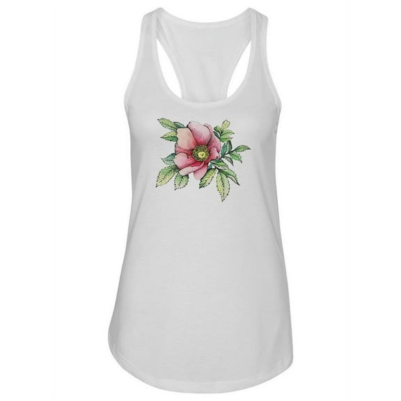 Rosa Rugosa Racerback Tank Women -Image by Shutterstock, Female Small