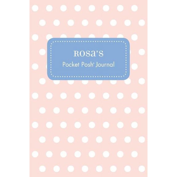 Rosa's Pocket Posh Journal, Polka Dot, (Paperback)