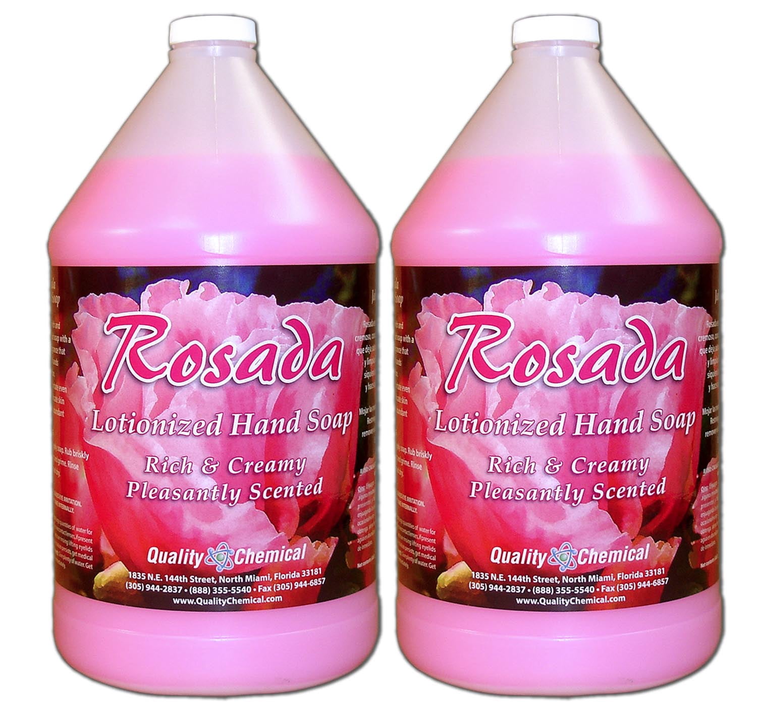 Rosada Pink Lotionized and Concentrated Hand Soap - 2 gallon case