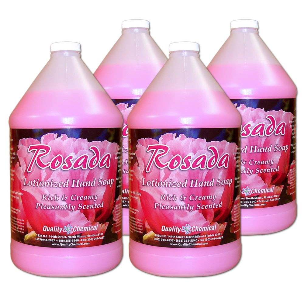 Rosada Pink Lotionized and Concentrated Hand Soap - Case of 4 Gallons