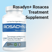 ملحق علاج Rosadyn+ Rosacea | تخفيف احمرار الوجه والعينين والأنف| يستهدف السبب الجذري