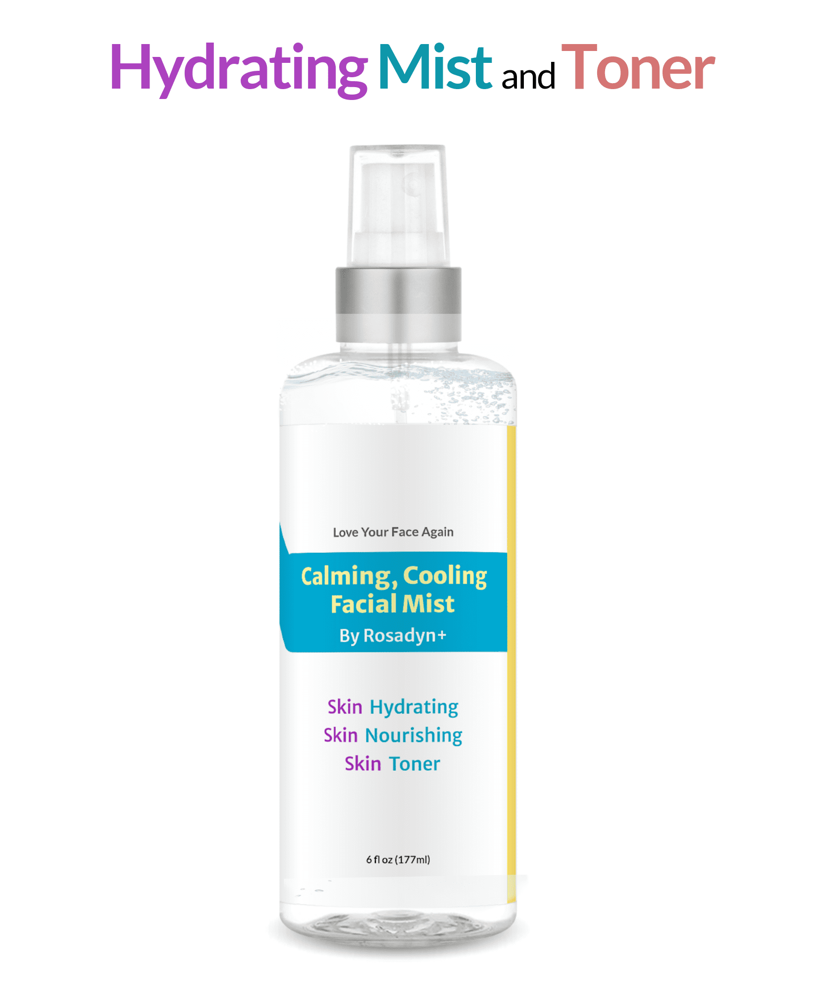 Rosadyn Summer Cooling Facial Mist Skin Protectant that Hydrates