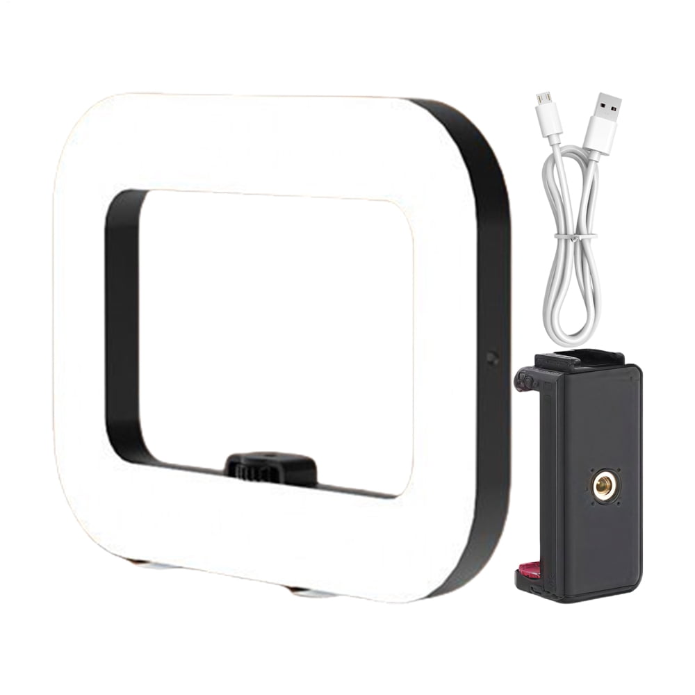 Rosafegon LED Ring Light Handheld Stabilizer Camera Fill Lamp Portable ...