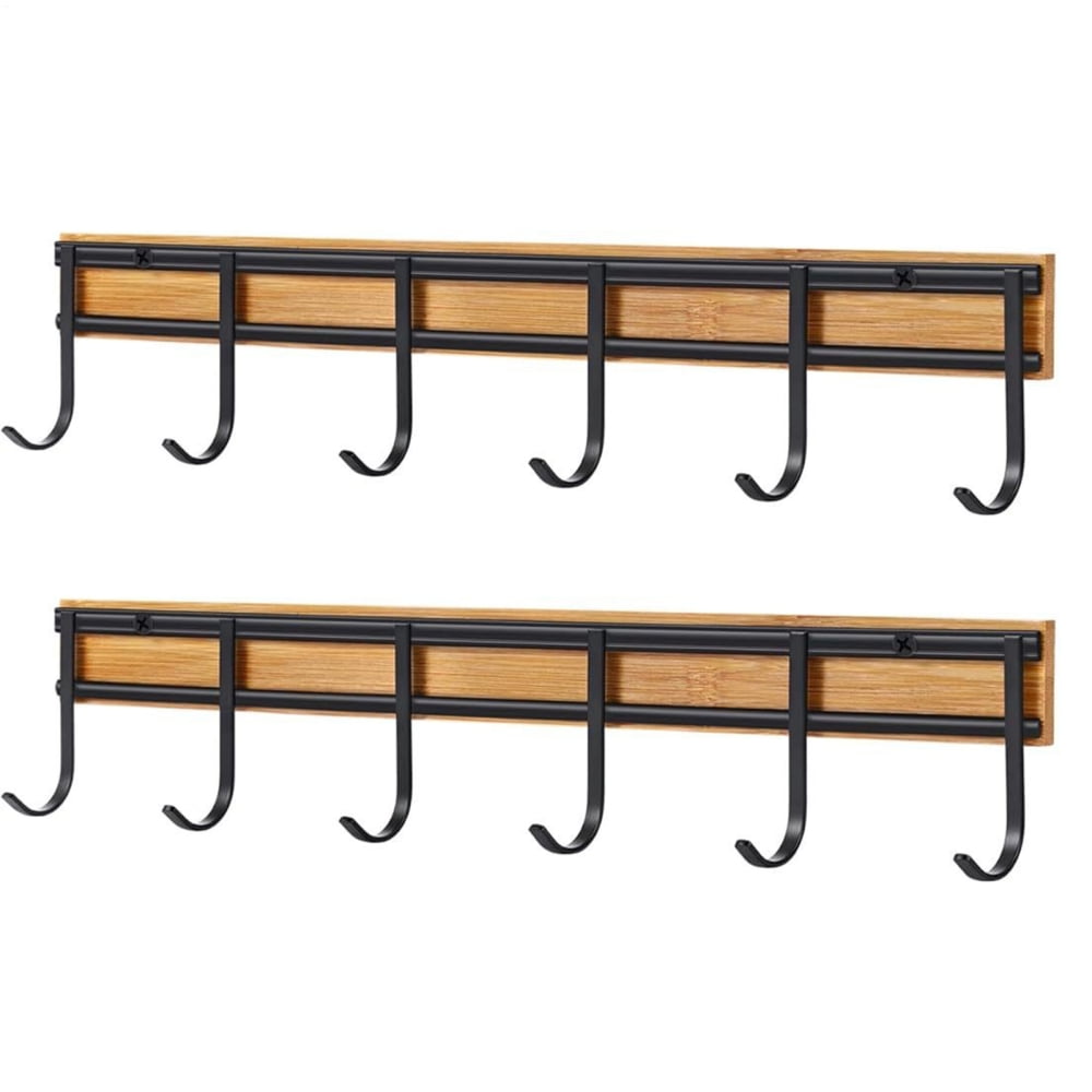 Rosafegon Utensil Rack Wall Mounted Cooking Spatula Holder Set of 2 ...