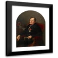 thumbnail image 1 of Rosalia Amon 12x14 Black Modern Framed Museum Art Print Titled - Josef Freiherr Von Hammer-Purgstall (Diplomat and Orientalist) (Around 1850), 1 of 1