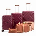 thumbnail image 1 of Rosamo Clearance 10 Piece Hardshell Luggage Set Expandable ABS Lightweight Suitcase with TSA Lock and Spinner Wheels and Duffle Bag, 1 of 11