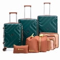 thumbnail image 1 of Rosamo Clearance 10 Piece Hardshell Luggage Set Expandable ABS Lightweight Suitcase with TSA Lock and Spinner Wheels and Duffle Bag, 1 of 8